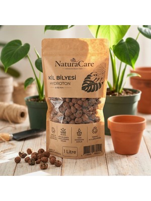 Natura Care Kil Bilyesi 1 Litre Hydroton Leca Orkide ve Drenaj Taşı 8-16 mm