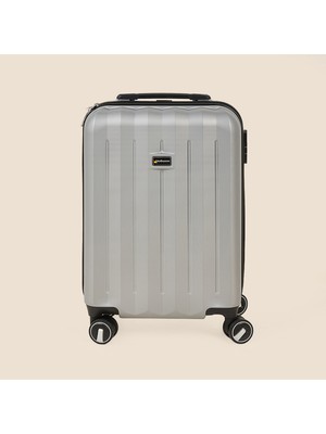 Hoffmanns Good Line Kabin Boy ABS Valiz Gümüş Renk 57X37X23 cm Montajsız Kullanım İçin İdeal