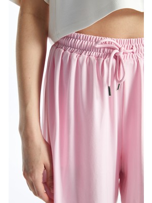 LC Waikiki Xsıde Actıve Pembe Beli Lastikli Kadın Spor Şort