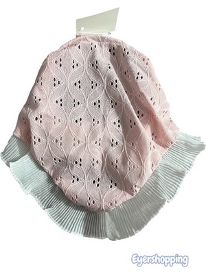 EyER Shoping Vintage Çocuk Dantel Bandana Pötikare Saç Bandı Yazlık Şapka Tarzı
