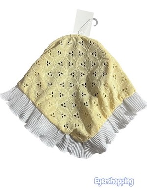 EyER Shoping Vintage Çocuk Dantel Bandana Pötikare Saç Bandı Yazlık Şapka Tarzı