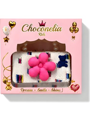 Chocogirl Perla Mini Patchwork Beyaz-Jean Renk Kız Çocuk Çantası