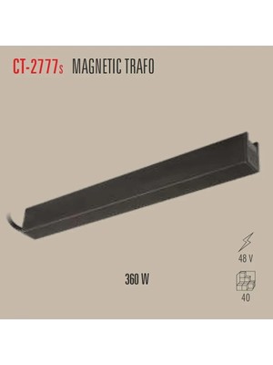 Cata CT-2777S Magnetıc Trafo 360W Siyah Kasa