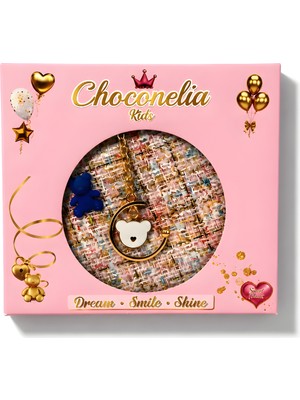 Chocogirl Luna Tüvit Pembe-Beyaz Renk Kız Çocuk Çantası