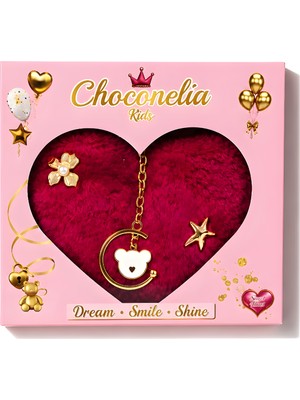 Chocogirl Shiny Heart Peluş Fuşya Renk Kız Çocuk Çantası