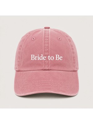 "bride To Be" Gelin Adayı Nakışlı Vintage Yıkamalı Beyzbol Şapkası