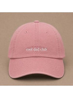 Cool Dad Club Nakışlı Vintage Yıkamalı Erkek Kep Şapka Babalar Günü Özel Sipariş