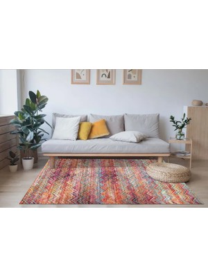 Vivense Missoni Şönil Dijital Baskılı Salon Halısı, 140X200