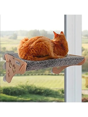 Die Grup Cama Yapışan Kedi Yatağı Rahat ve Pratik Kullanım