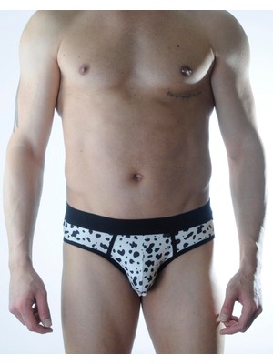 Alkasaz Erkek Desenli Slip DM301119