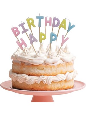 4 Adet Orca Mum Happy Birthday Makaron