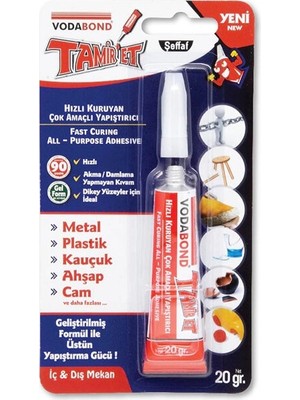 Vodabond Tamir Jeli 20G Şeffaf 90