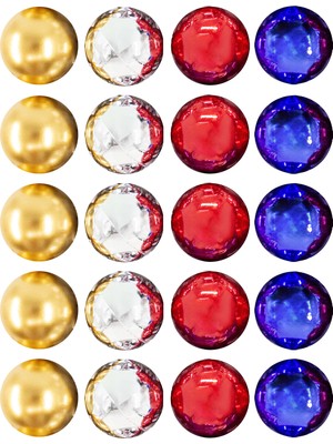 3 Adet Mistique Home Mix Top 3 cm 20'li