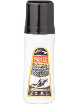 2 Adet  Sitil Ayakkabı Boyası Likit 80 ml Siyah