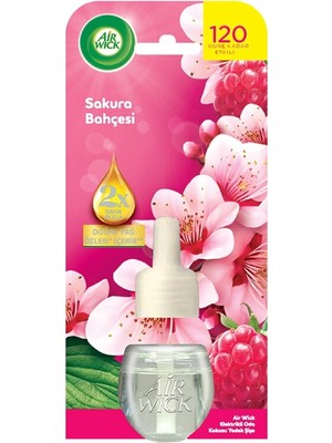 Air Wick Elektrikli Kit Yedek Sakura Bahçesi 19 ml