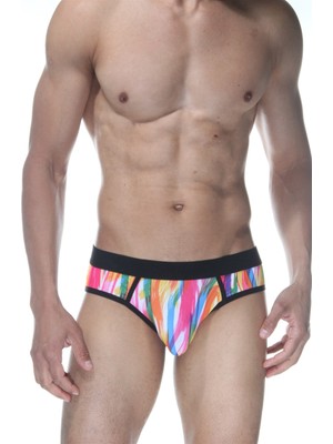 Alkasaz Renkli Jockstrap Erkek Iç Giyim
