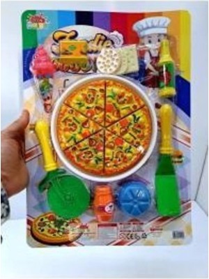 Matmel Kesme Pizza Pasta Oyun Seti Oyuncak Mutfak Aletleri
