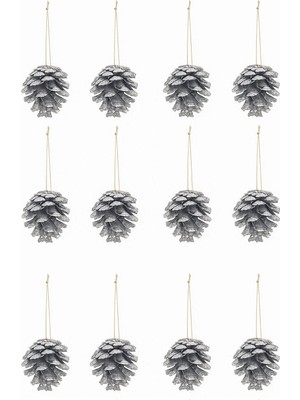 Mistique Home Çam Kozalağı Süsü 4 cm 12'li