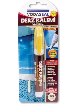 2 Adet Vodaseal Derz Kalemi Bej 1 Adet Yedek