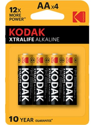 Kodak Xtralife Alkalin Kalem Pil 4'lü