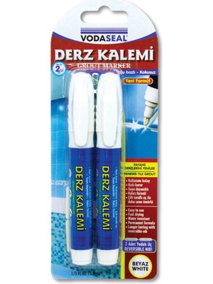 Vodaseal Derz Kalemi 2'li Beyaz