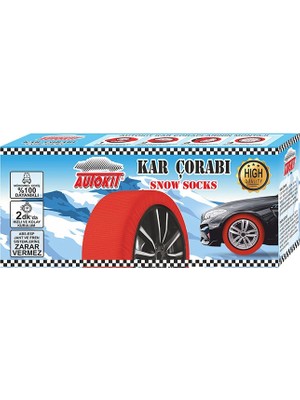 Orca 2 Adet Autokit Kar Patinaj Çorabı Medium