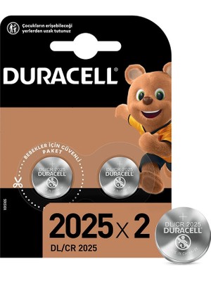 Duracell Lityum 3 Volt 2'li Pil 2025