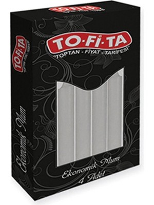2 Adet To-Fi-Ta Ekonomik Mum 4'lu