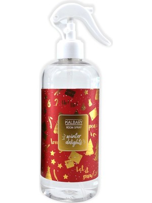 2 Adet Kalbary Kumaş-Oda Kokusu Sprey 500 ml Winter Delight