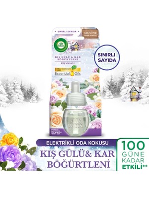 3 Adet Air Wick Elektrikli Kit Yedek Kış Masalı 19 ml