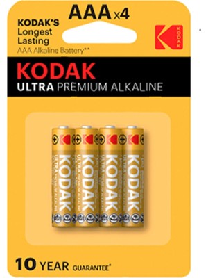 4 Adet Kodak Ultra Premium Alkalin Ince Pil 4'lü