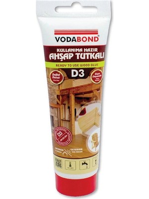 3 Adet Vodabond D3 Ahşap Tutkal Şeffaf 150G