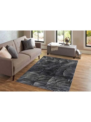 Vivense Aida Home Black Salon Halısı, 120X180