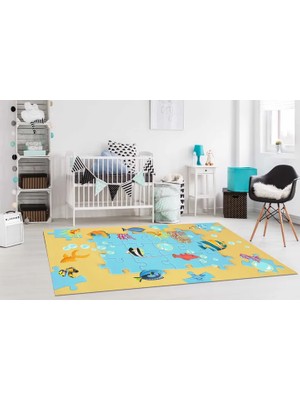 Vivense Aida Home Atres Çocuk Halısı, 140X200