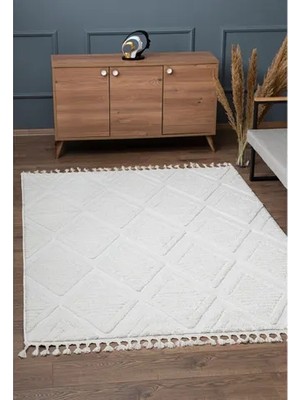 Vivense Elit Plus Bukleli Yumuşak Saçaklı Halı 80X300