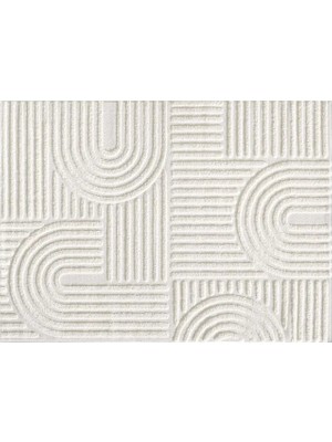 Vivense Elit Koleksiyonu Makine Halısı, Bukleli, Krem, 80X200