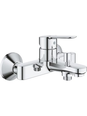 Grohe Bauedge Krom Banyo Bataryası 23605000 Aç - Kapa Özelliği ile Modern Tasarım