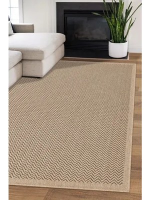 Vivense Harmony Jüt Görünümlü Makine Halısı JN004A, 100X300