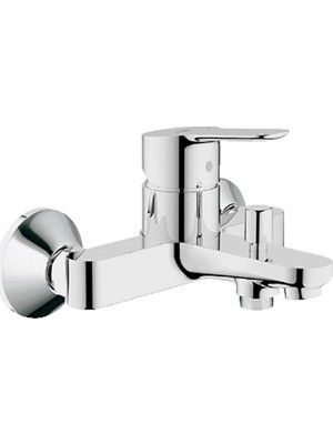 Grohe BauEdge Gri Banyo Bataryası - Termostatik Kontrol Yok, Modern Tasarım, Kolay Montaj 23605000