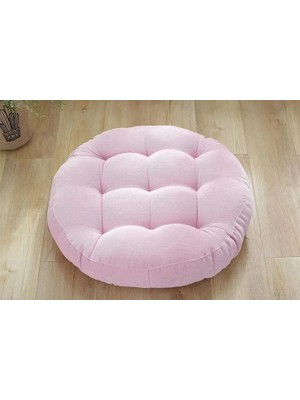 Vivense Tubihome Yuvarlak Yer Minderi, Pembe
