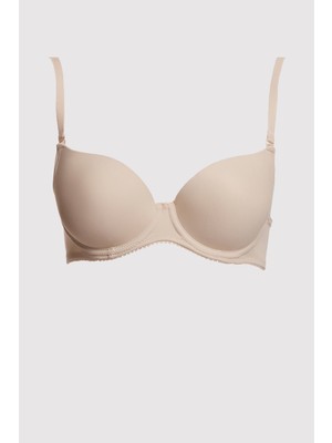 Pierre Cardin 6000 Balenli Desteksiz Sütyen Ten Renk %80 Polyemide %20 Elastane Kumaş