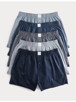 Marks & Spencer 5'li Pamuk Karışımlı Desenli Boxer