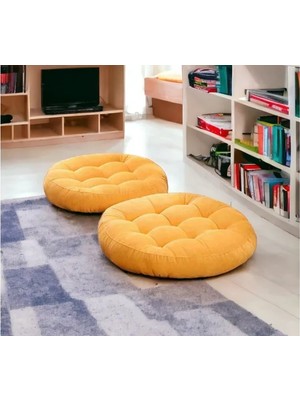 Vivense Tubihome Ikili Dekoratif Minder, Sarı