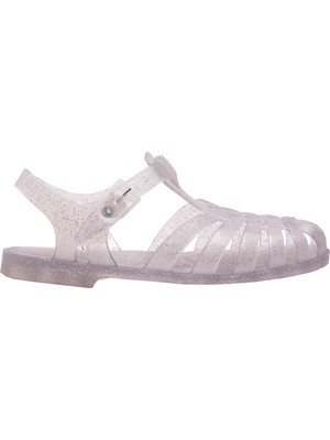 Meduse Sun Argent Pailette  - Şeffaf Çocuk Sandalet