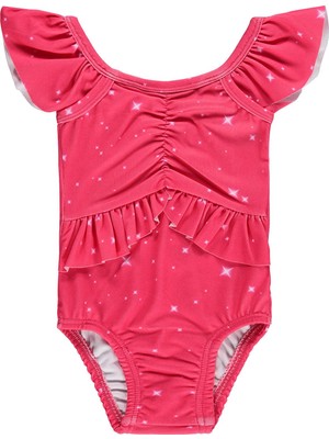 Civil Baby Göğsü Büzgülü 6-18 Ay Mayo - Fusya