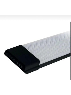 Horoz Elektrik Horoz Gama 120CM 80W Prizma LED Bant Armatür Siyah 7000K Beyaz Işık (Siyah Kasa Beyaz Işık)