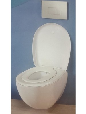 Nkp Çocuk Yetişkin Klozet Kapağı Yavaş Kapanan Özellikleri ile Kolay Montaj ve Temizlik