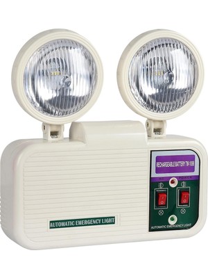 Selda 2 x 3W Şarjlı LED Acil Aydınlatma Armatürü Bataryalı 220 Volt 2 Saat Çalışma Süresi