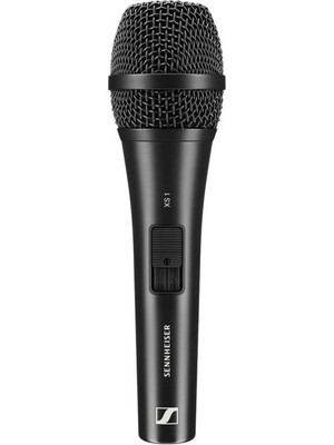 Sennheiser Xs-1 Siyah El Mikrofonu Dinamik Vokal Özellikleri ile Yüksek Ses Kalitesi Sunar
