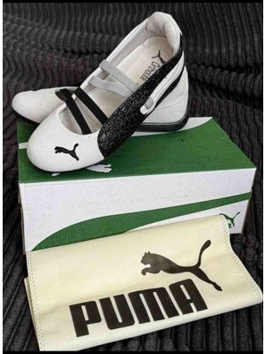 Puma Bella Ballet Kadın Sim Detaylı Spor Babet Ayakkabı